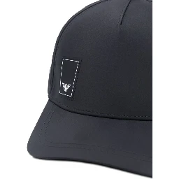 Emporio Armani adjustable logo-patch cap
