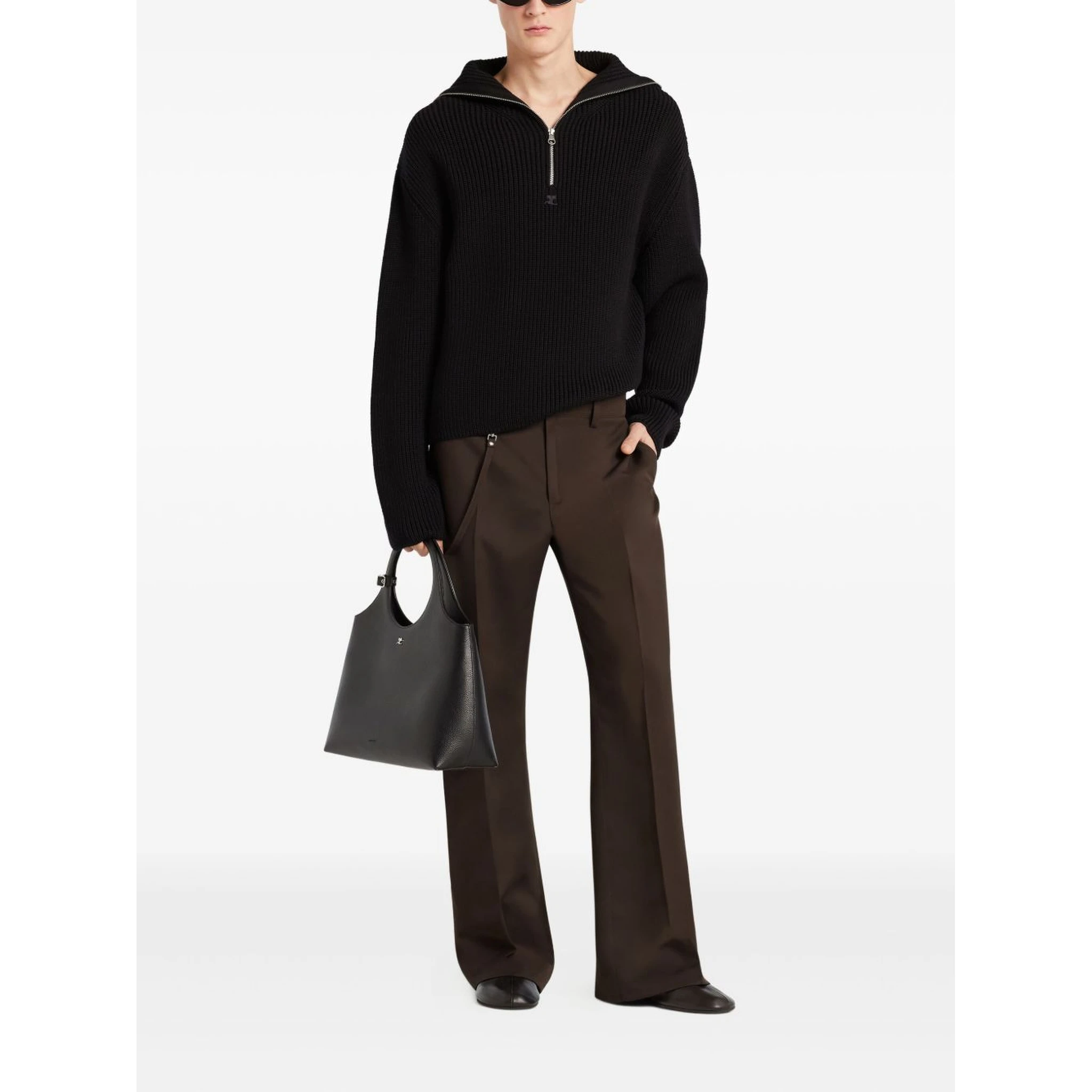 COURREGES PRE Sweaters Black