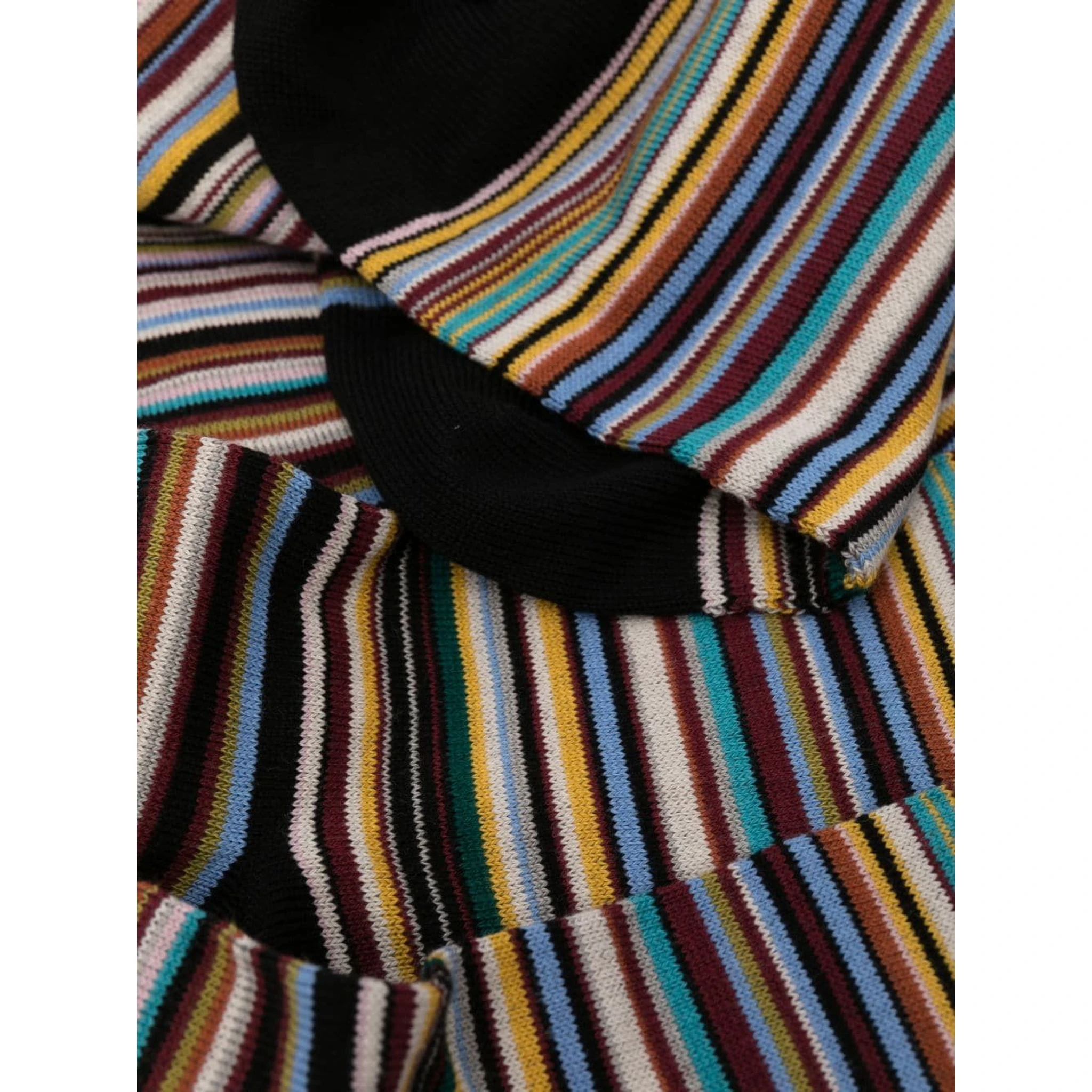 logo-print striped ankle socks