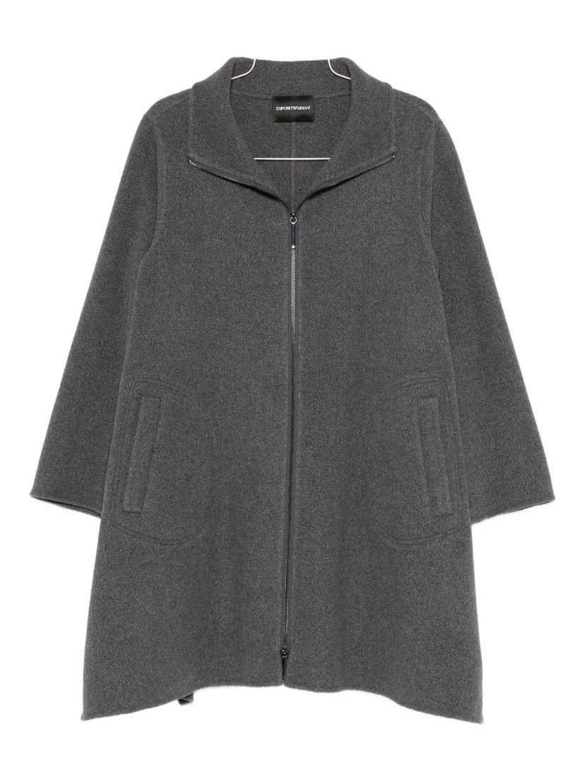 EMPORIO ARMANI CAPSULE Coats Grey