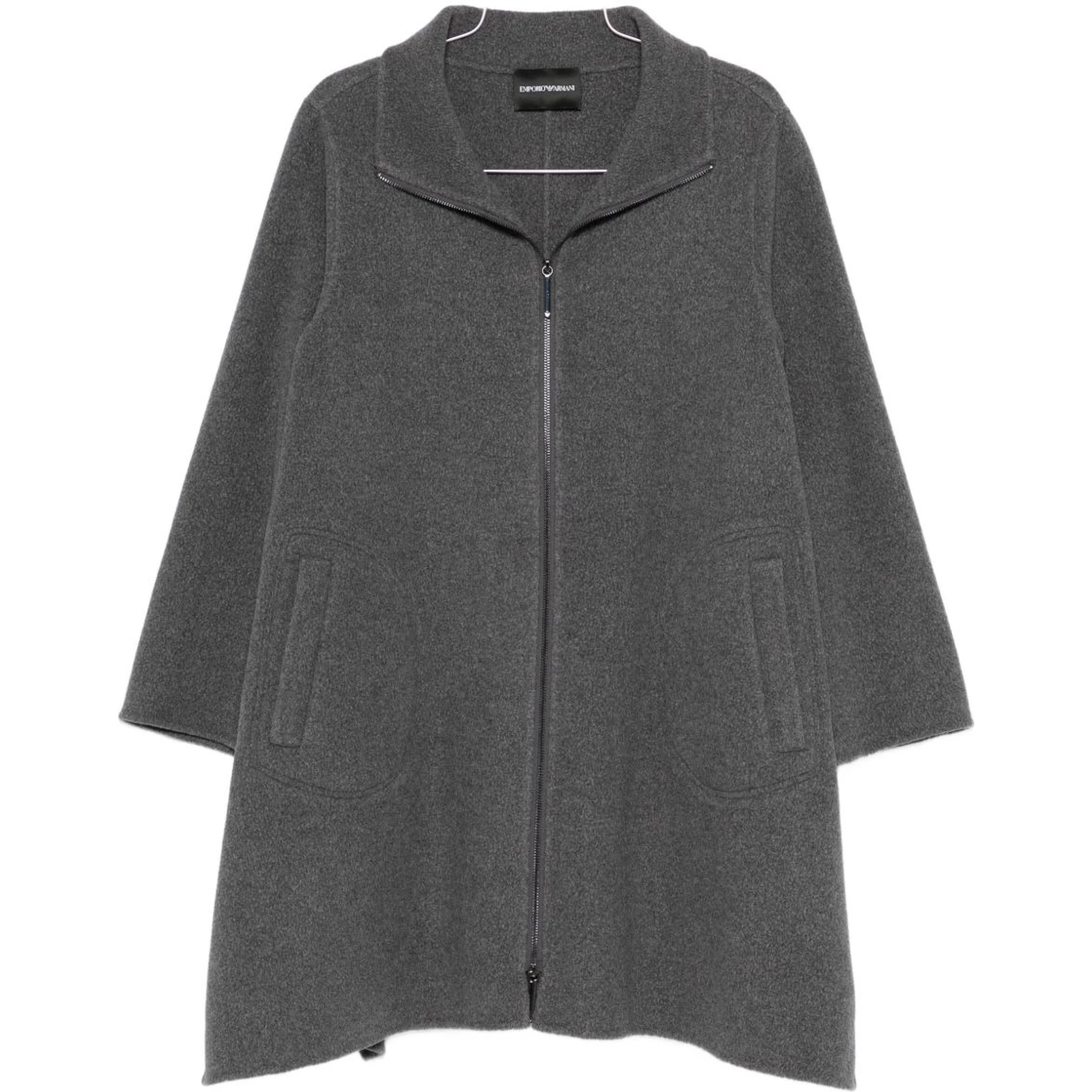 EMPORIO ARMANI CAPSULE Coats Grey