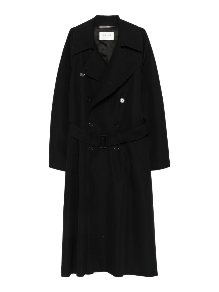 سترة بحزام وأزرار للإغلاق