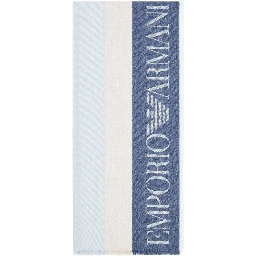 Emporio Armani Scarfs Clear Blue