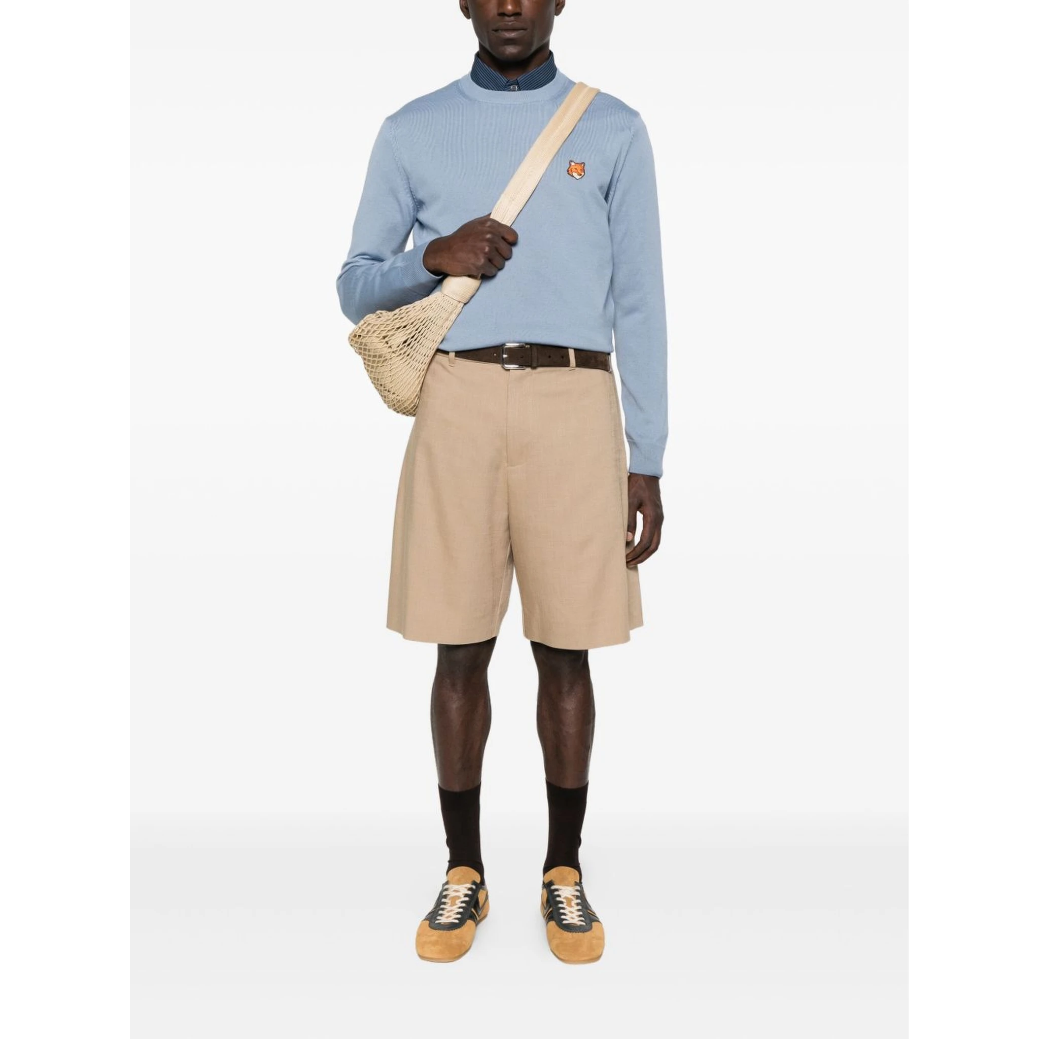 Fox Head wool sweater