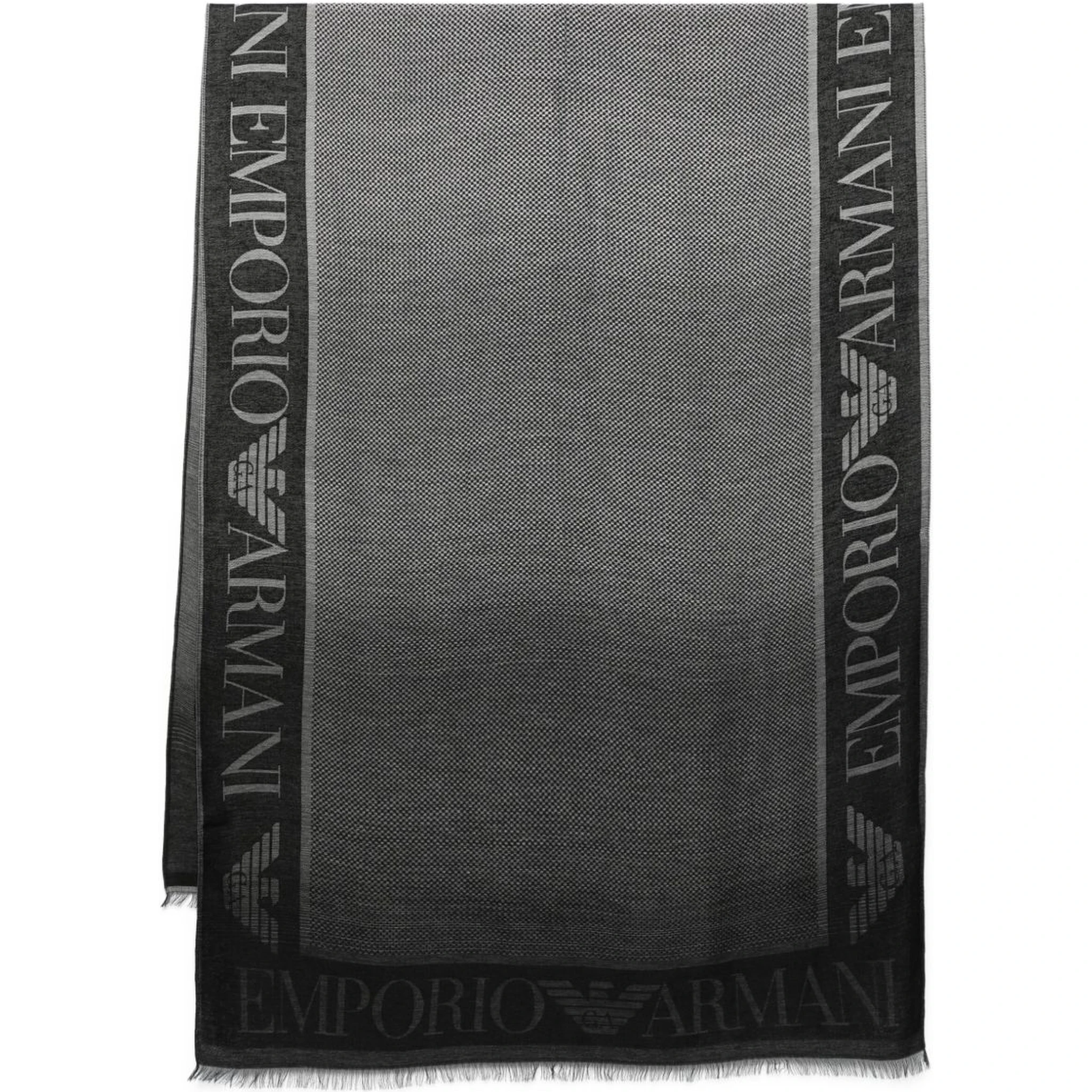 logo-embellished scarf