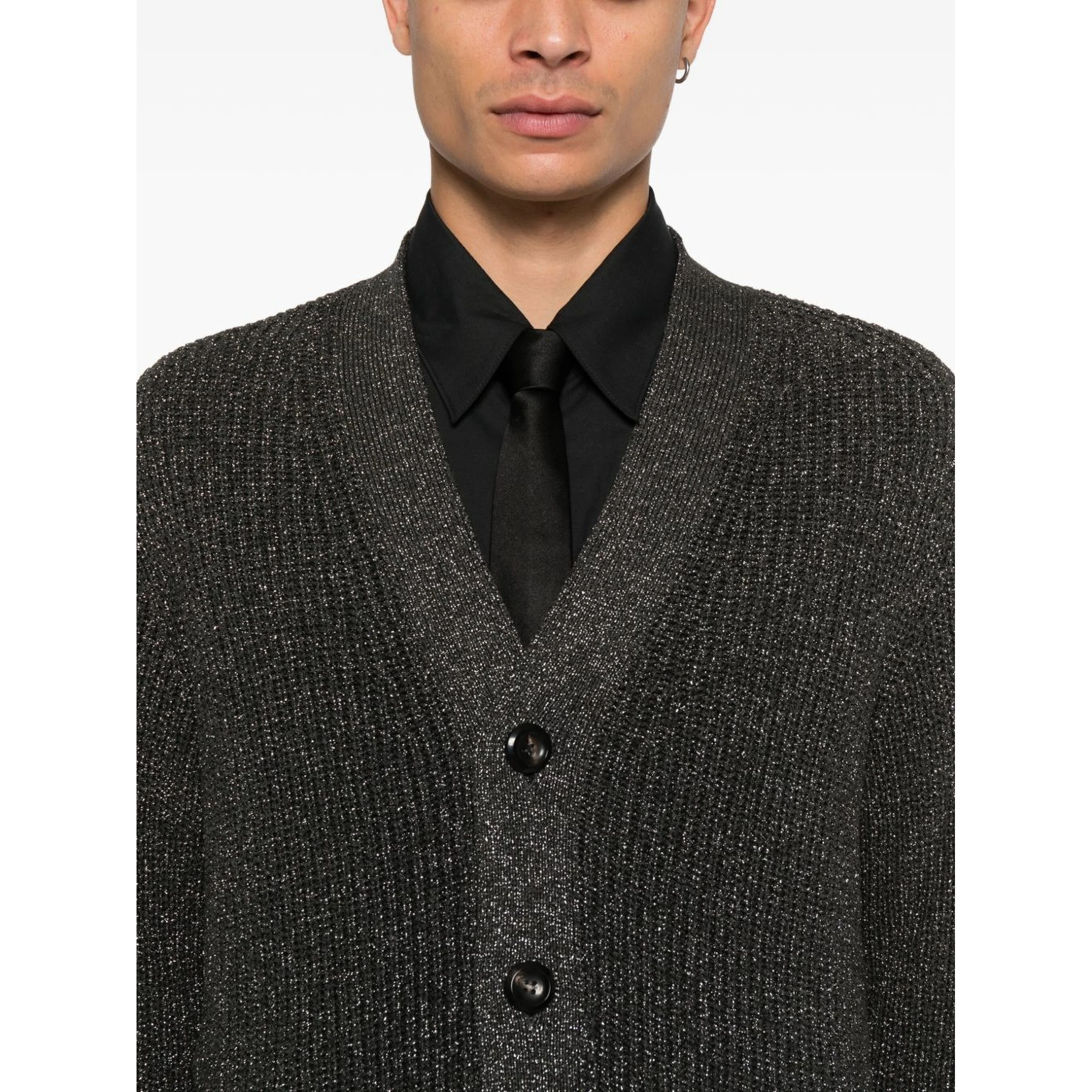 A.p.c. Cardigan Theophile Clothing In Lad Anthracite