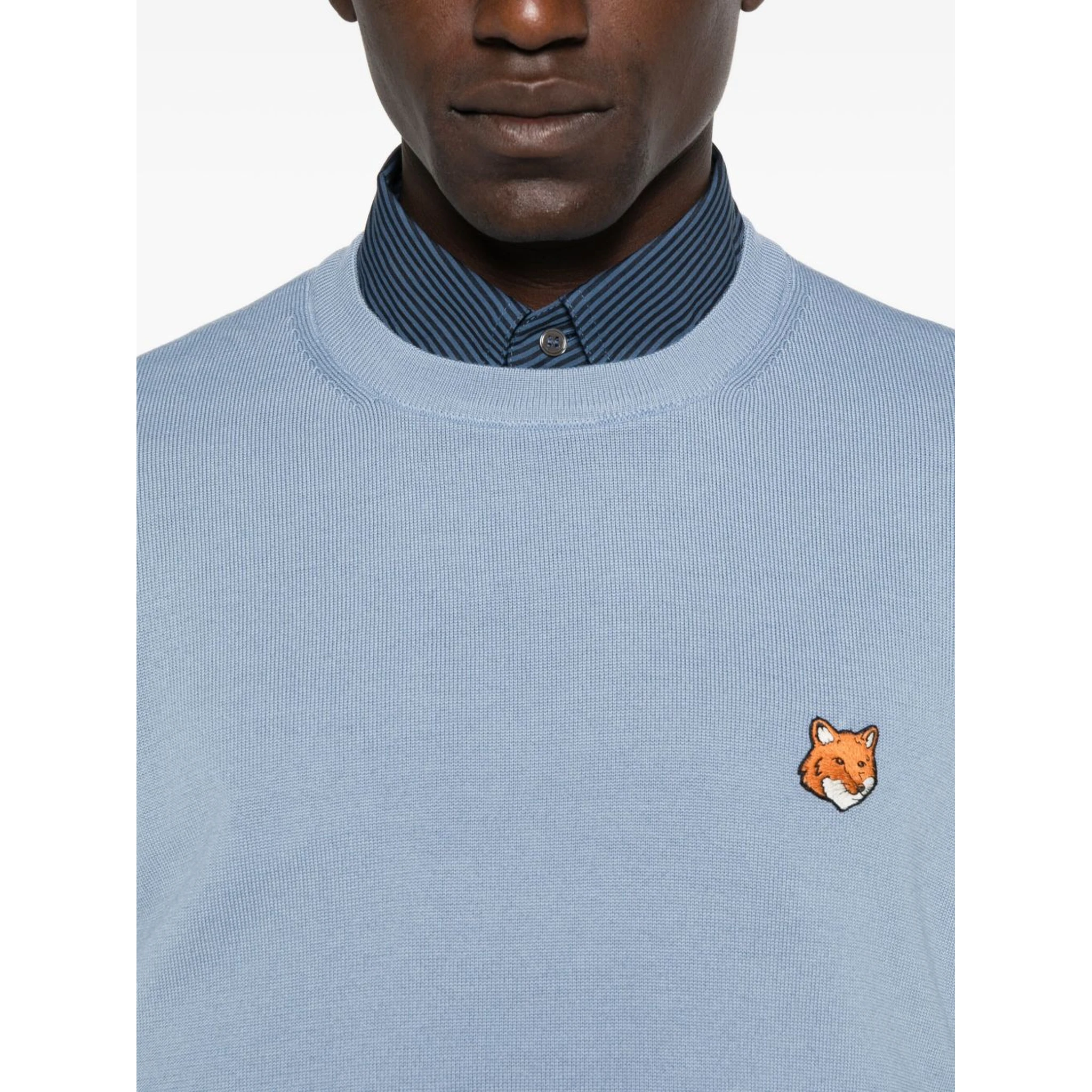 Fox Head wool sweater