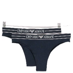 logo waistband thong