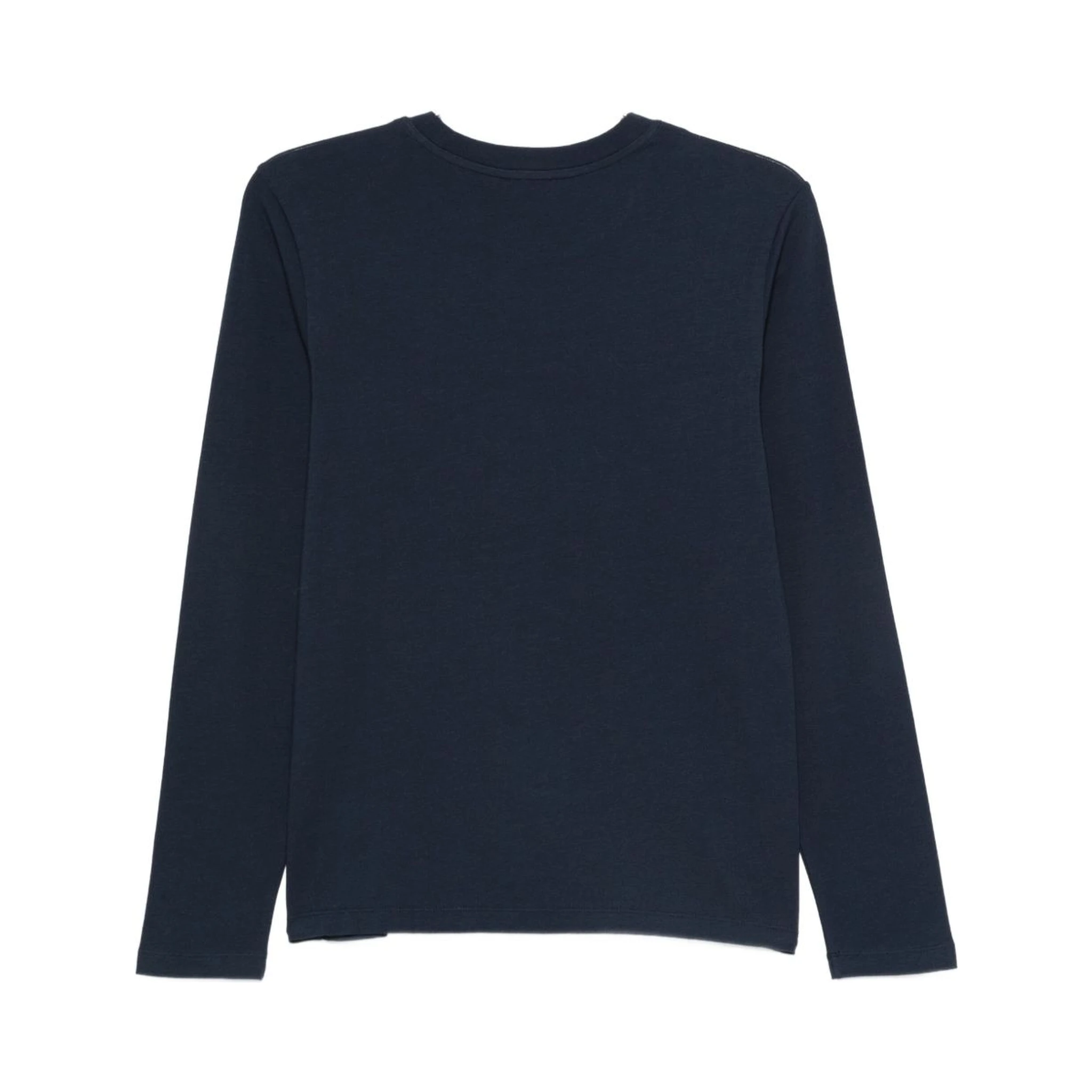 logo-embroidered long-sleeve top