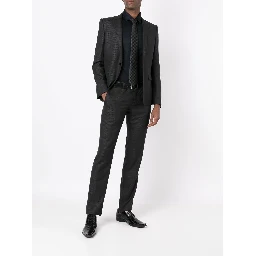 long-sleeve poplin shirt