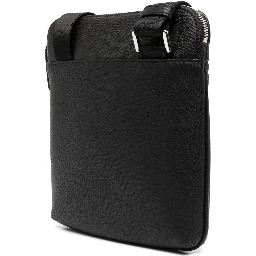 Emporio Armani small faux-leather messenger bag