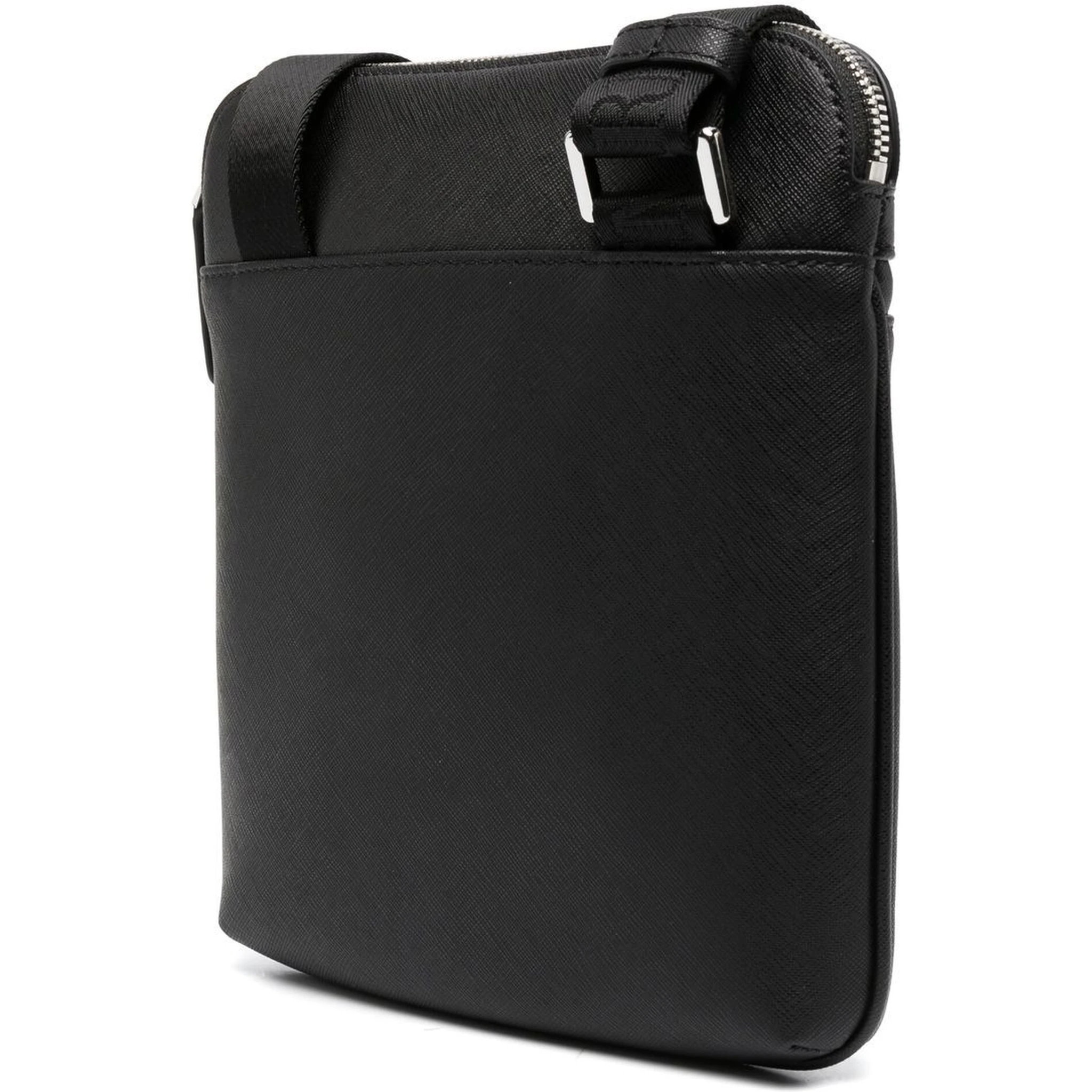 Emporio Armani small faux-leather messenger bag