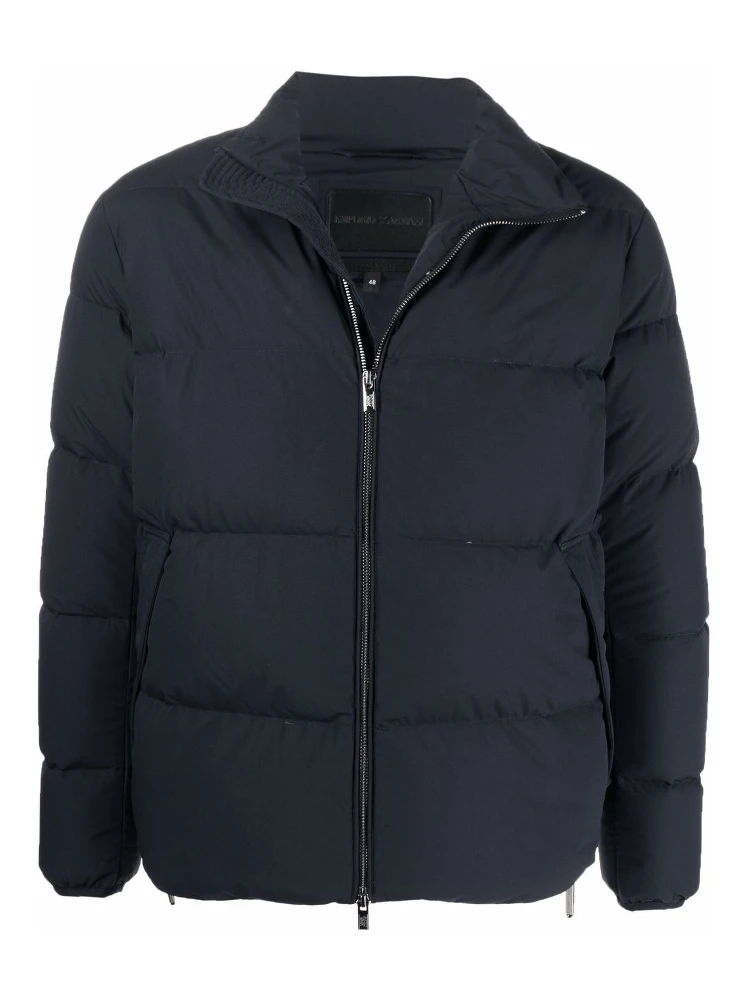 Down-padded jacket