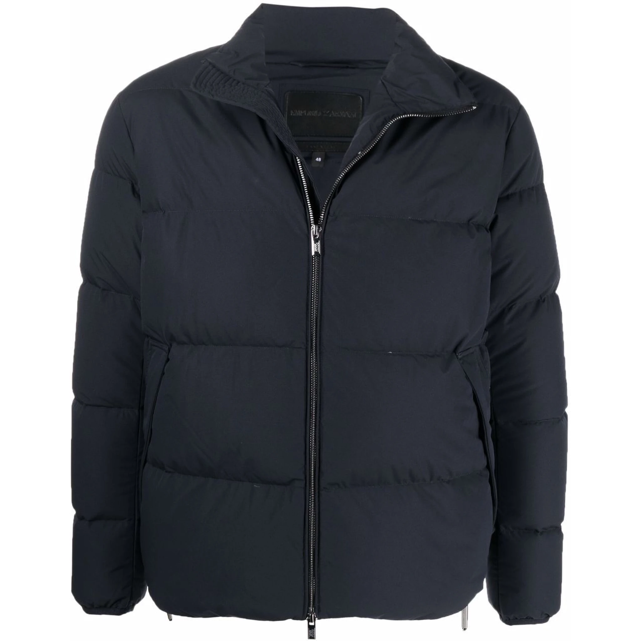 Down-padded jacket