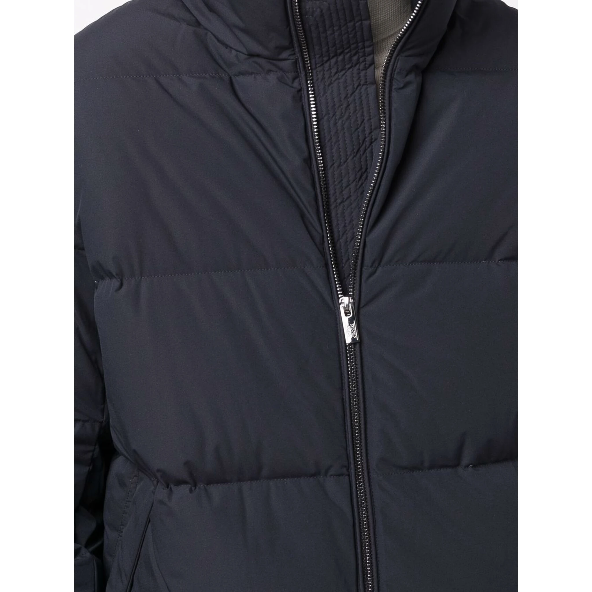 Down-padded jacket