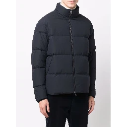 Down-padded jacket