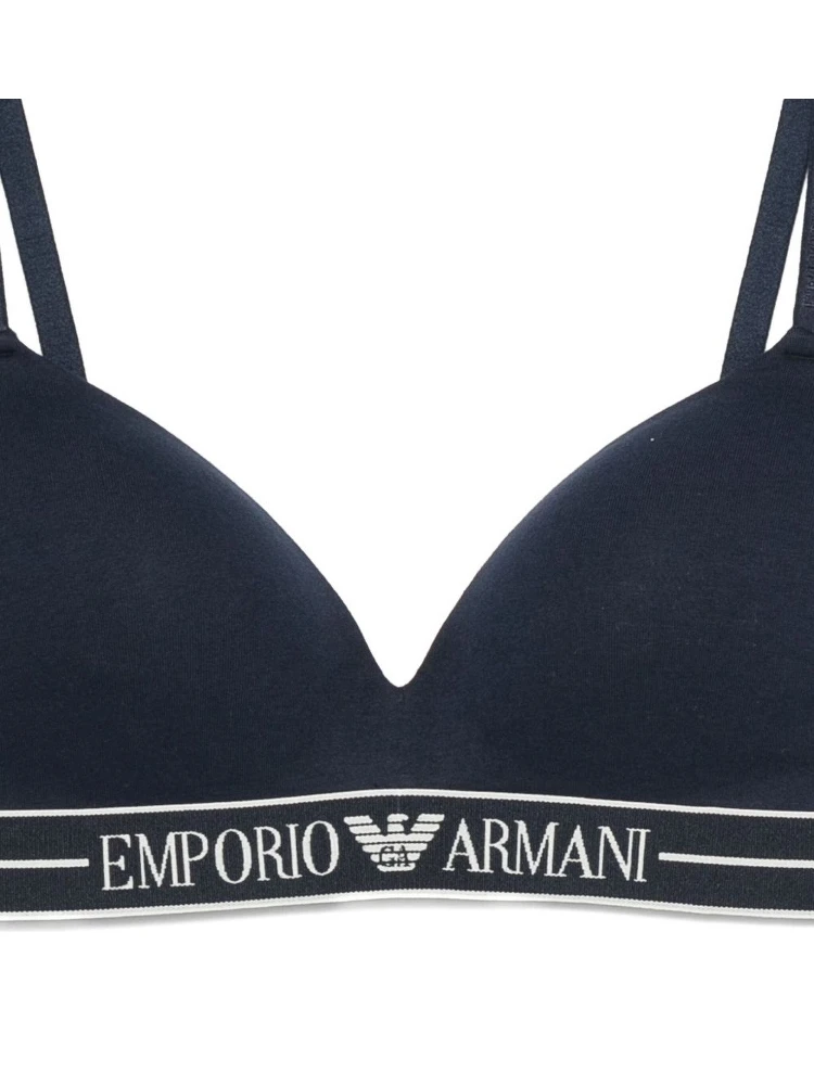 logo-embellishment bra alternative