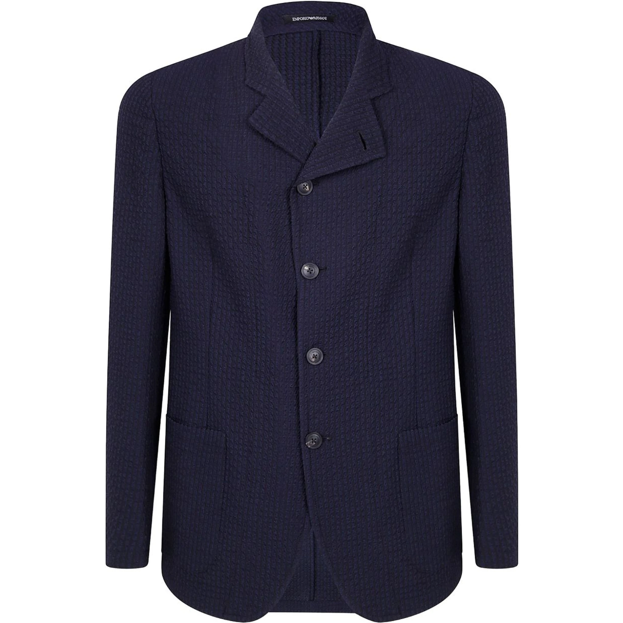 textured wool jacket