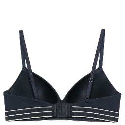 logo-embellishment bra