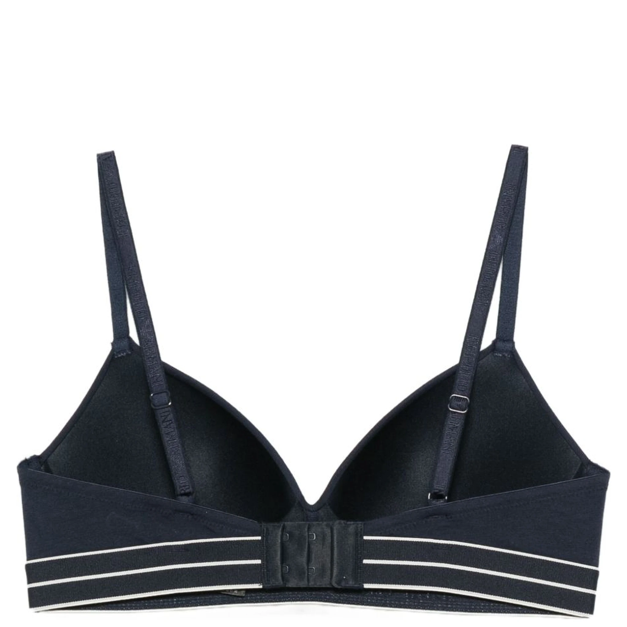 logo-embellishment bra