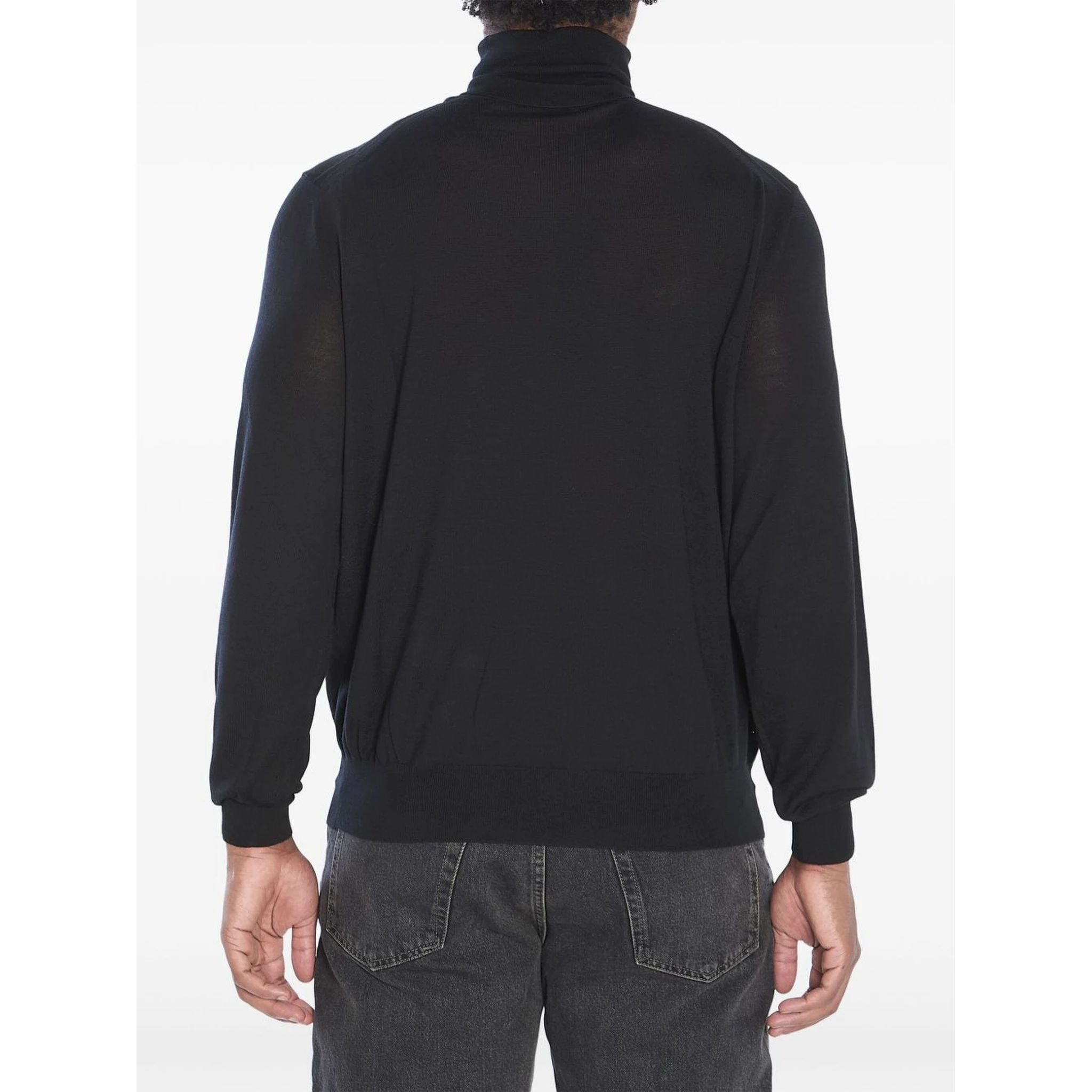 turtleneck wool sweater