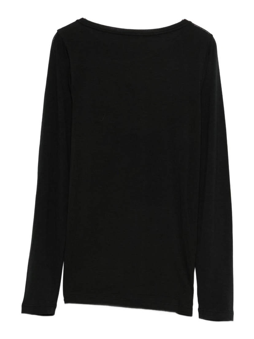 eagle-logo cotton pajama top