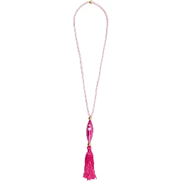 tassel-detailing necklace