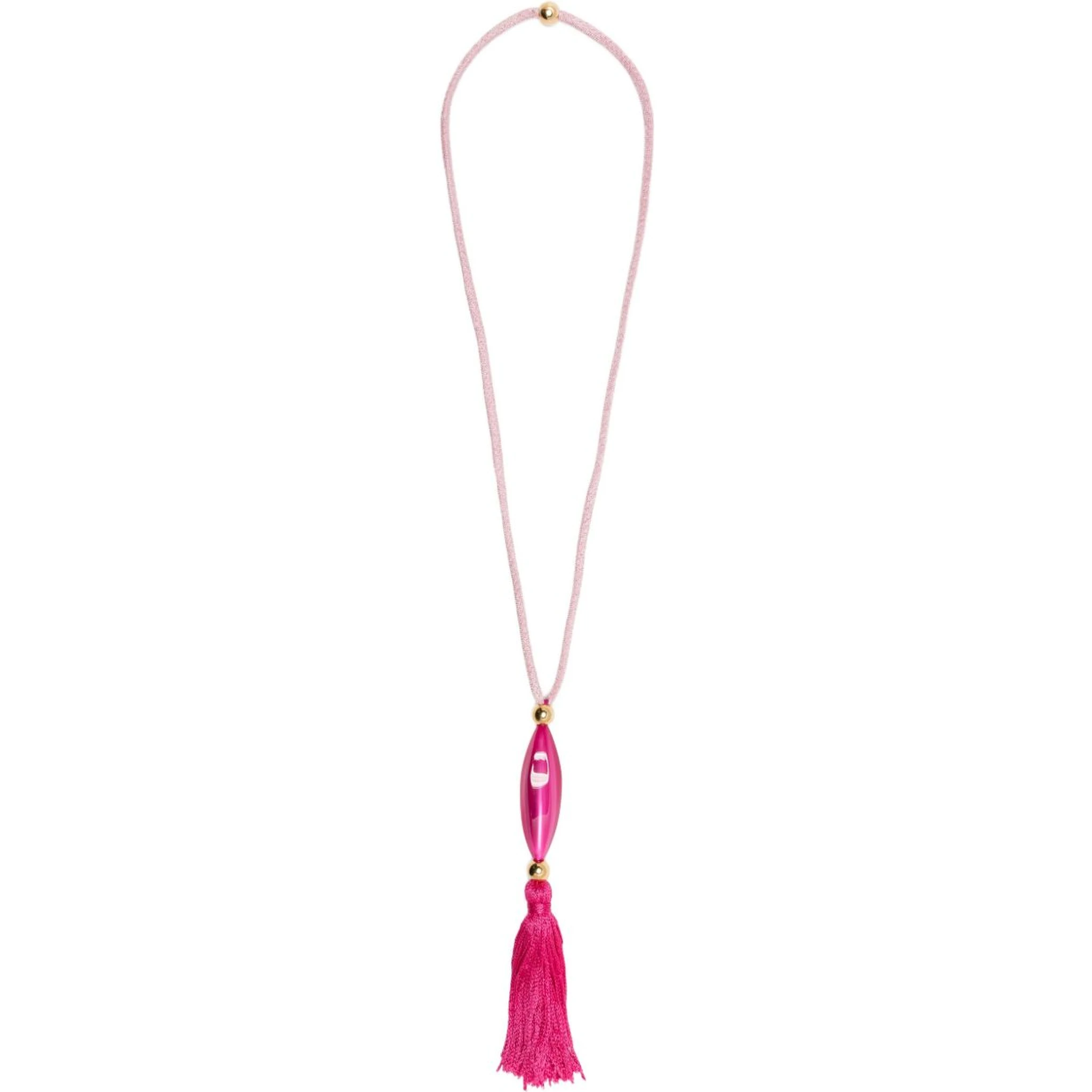 tassel-detailing necklace