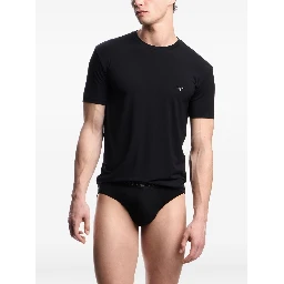 Emporio Armani T-shirts and Polos Black