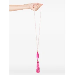 tassel-detailing necklace