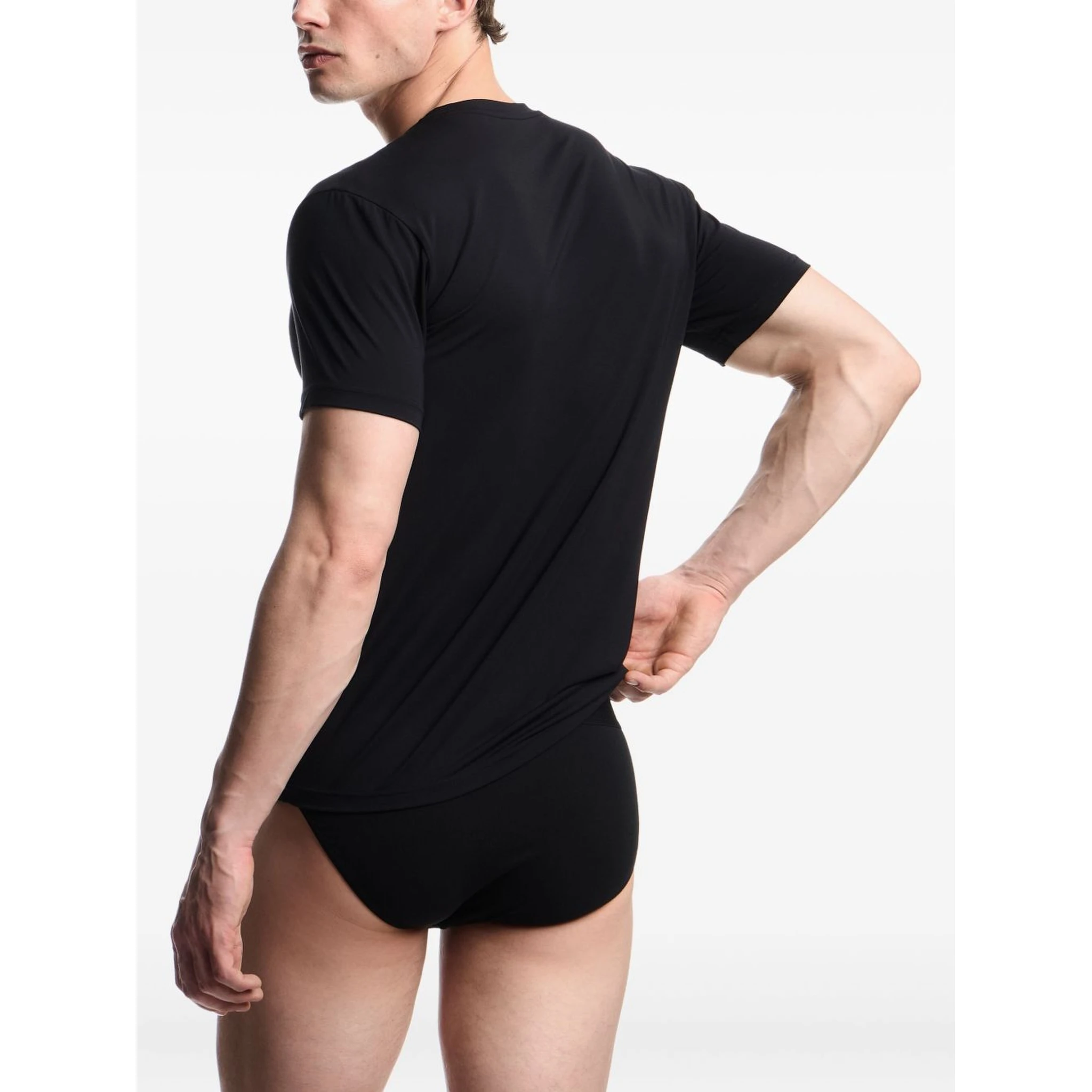 Emporio Armani T-shirts and Polos Black