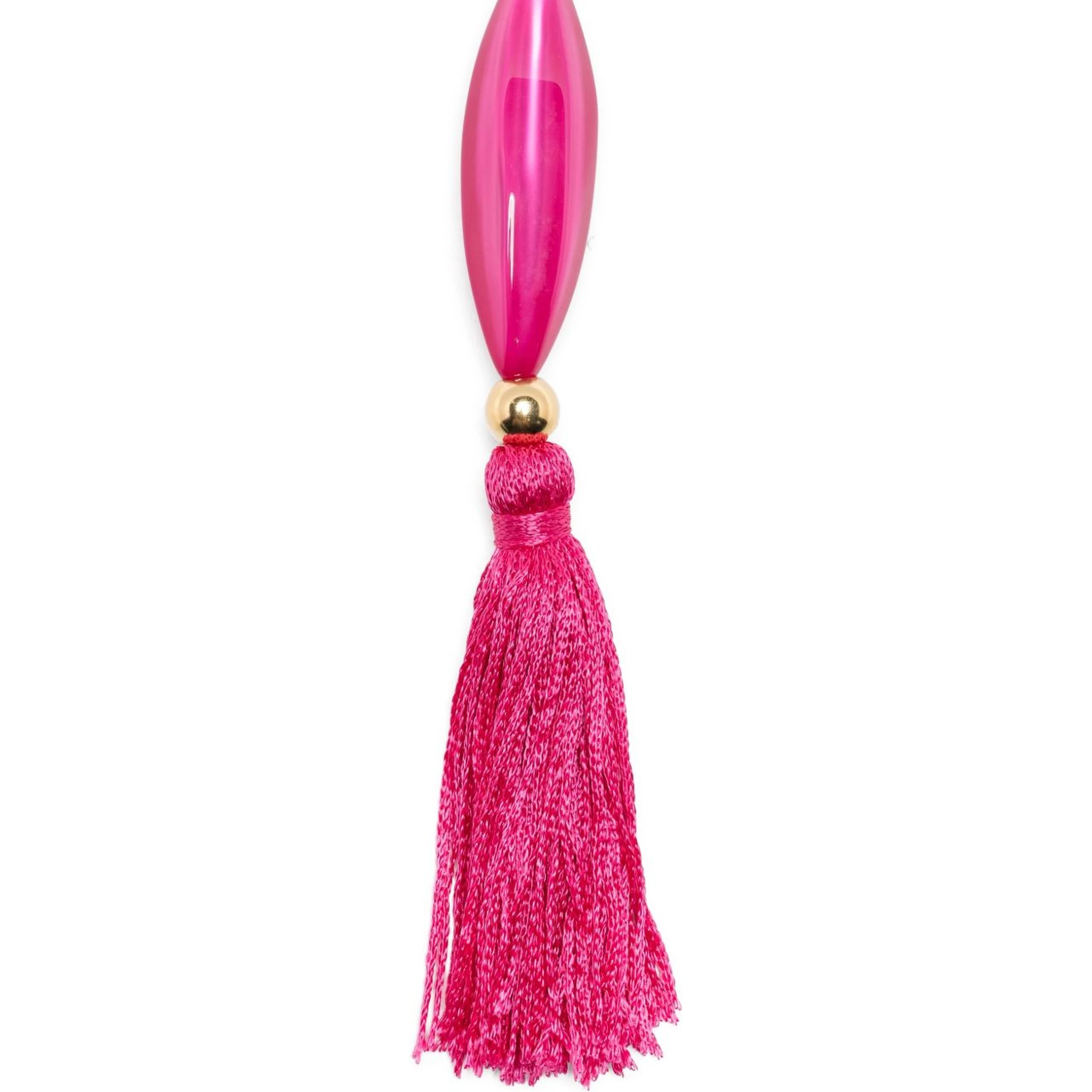 tassel-detailing necklace