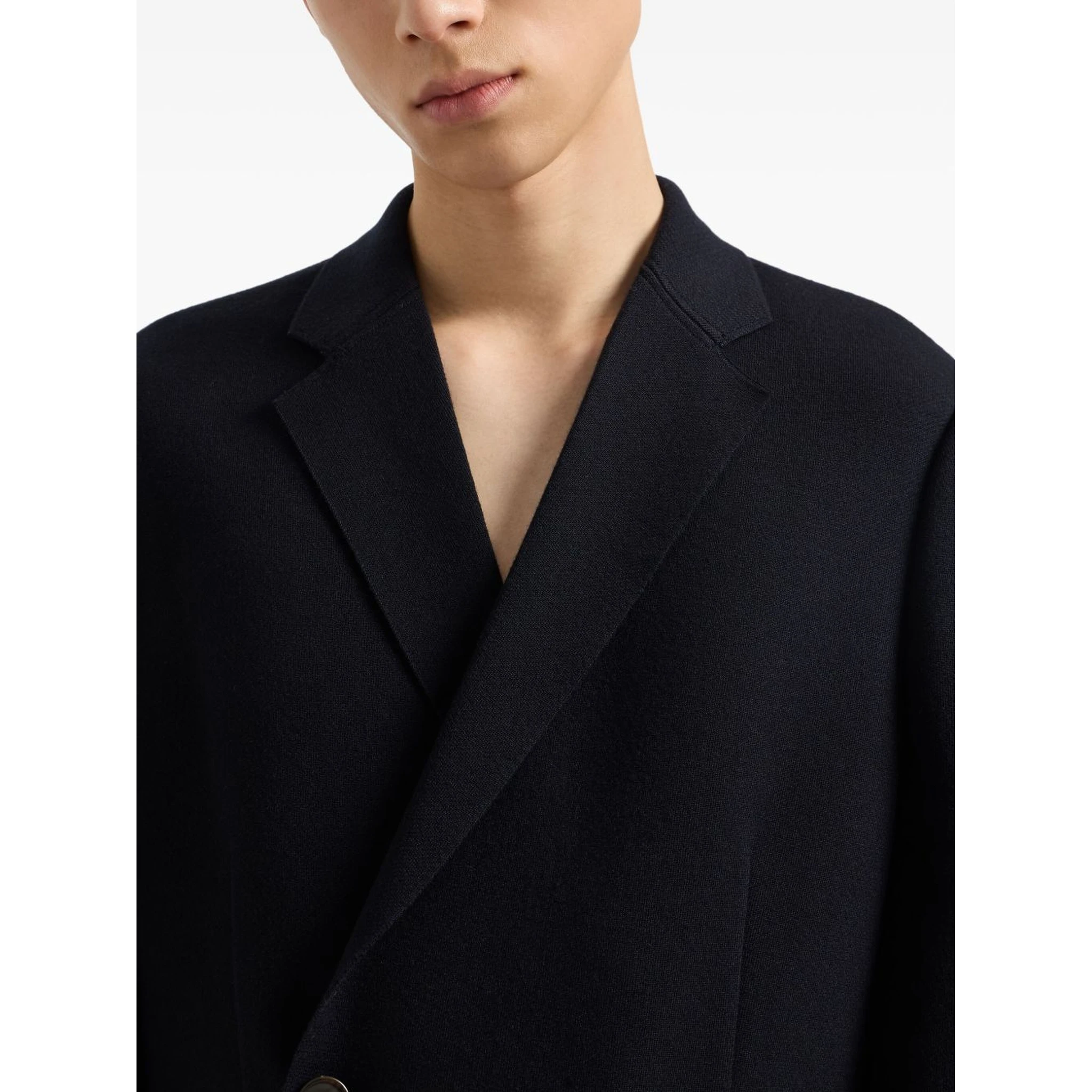 double-breasted blazer