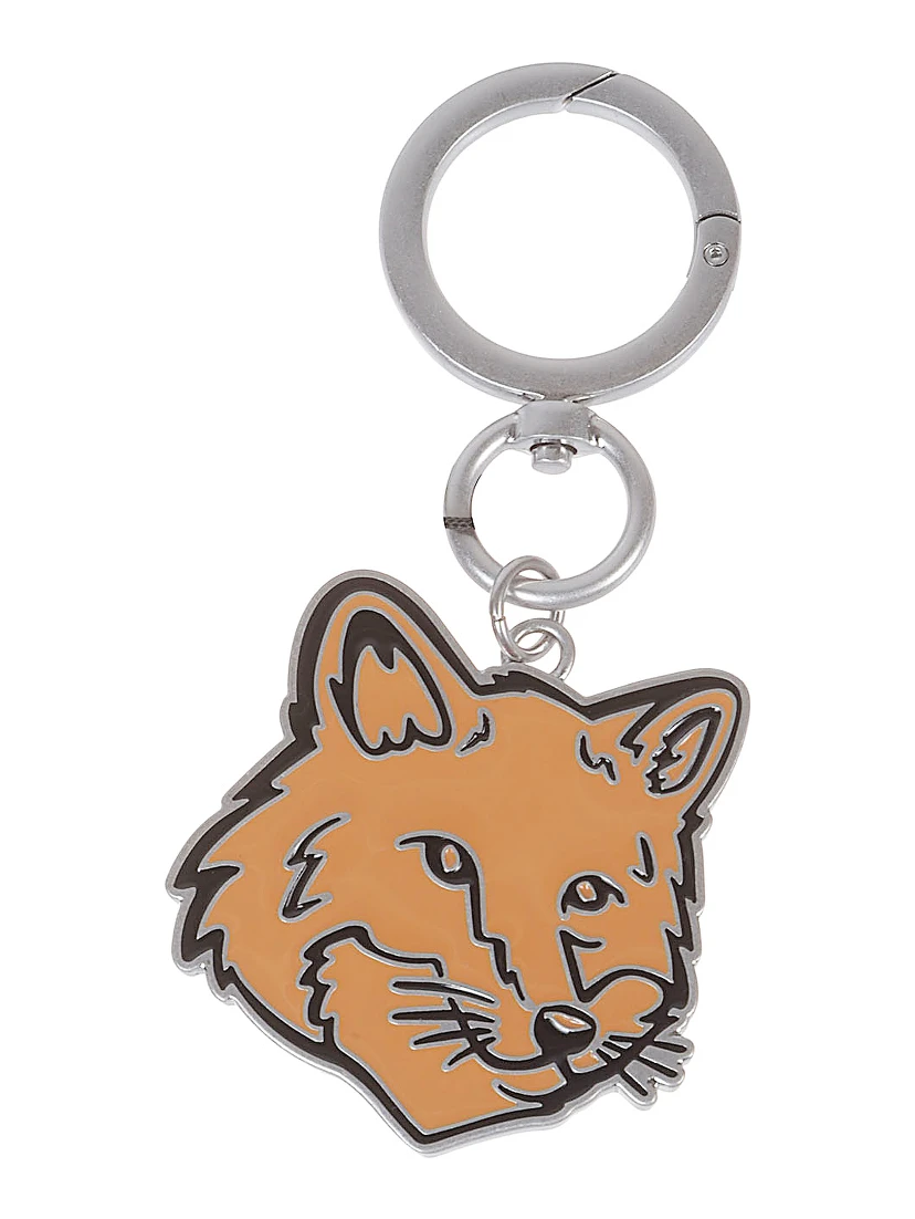 MAISON KITSUNE' Keychains Silver