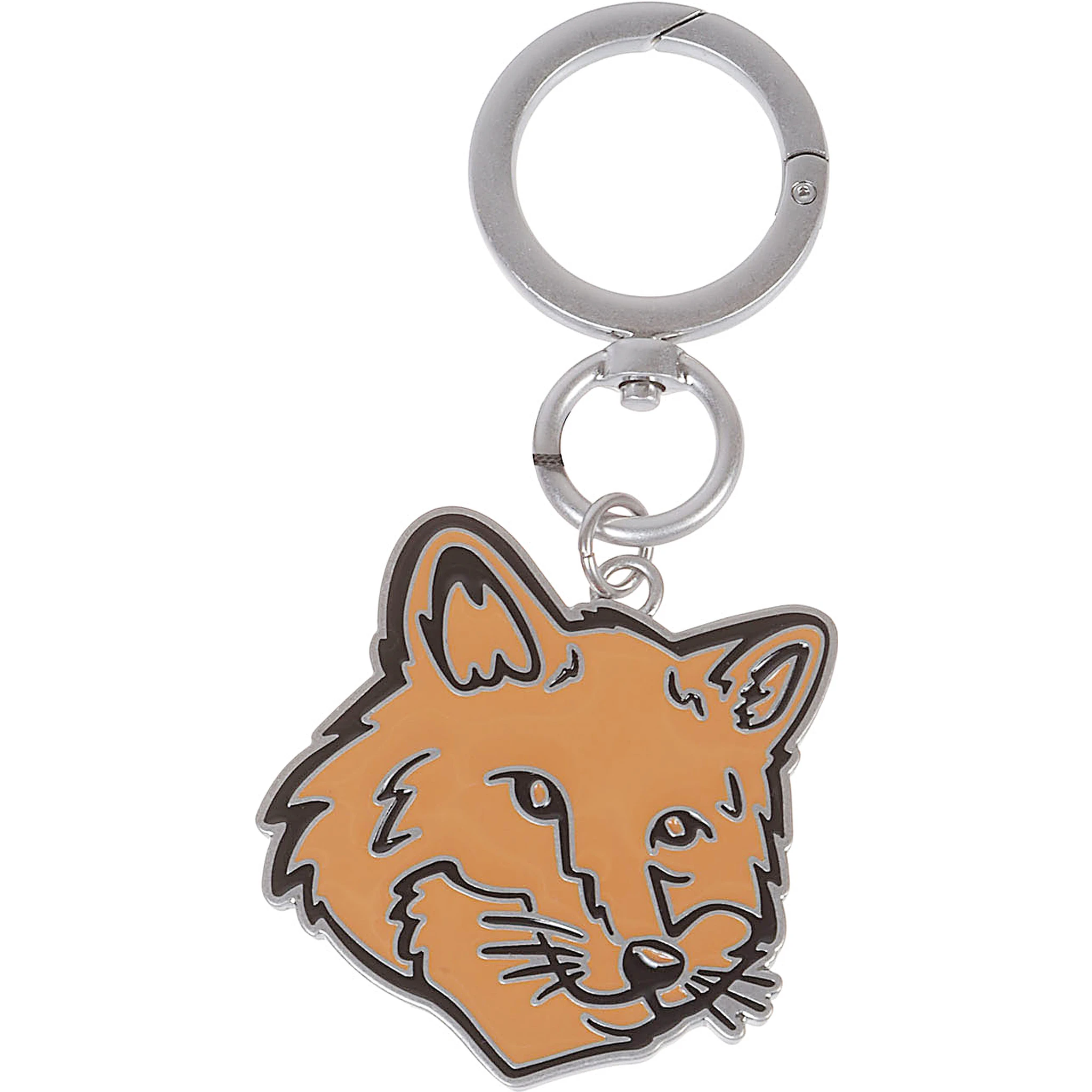 MAISON KITSUNE' Keychains Silver
