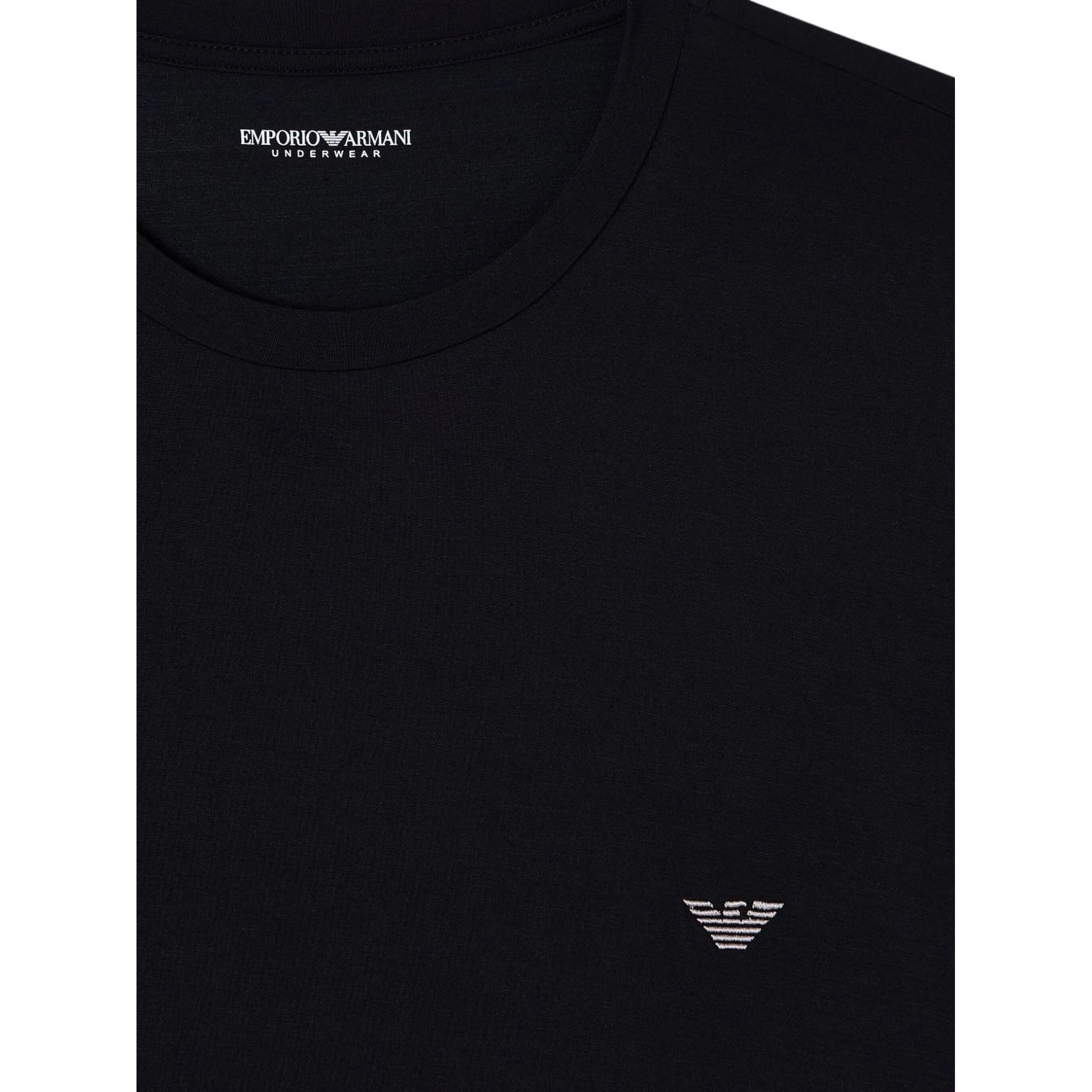 Emporio Armani T-shirts and Polos Black