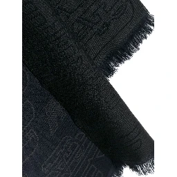 Eagle-head jacquard scarf