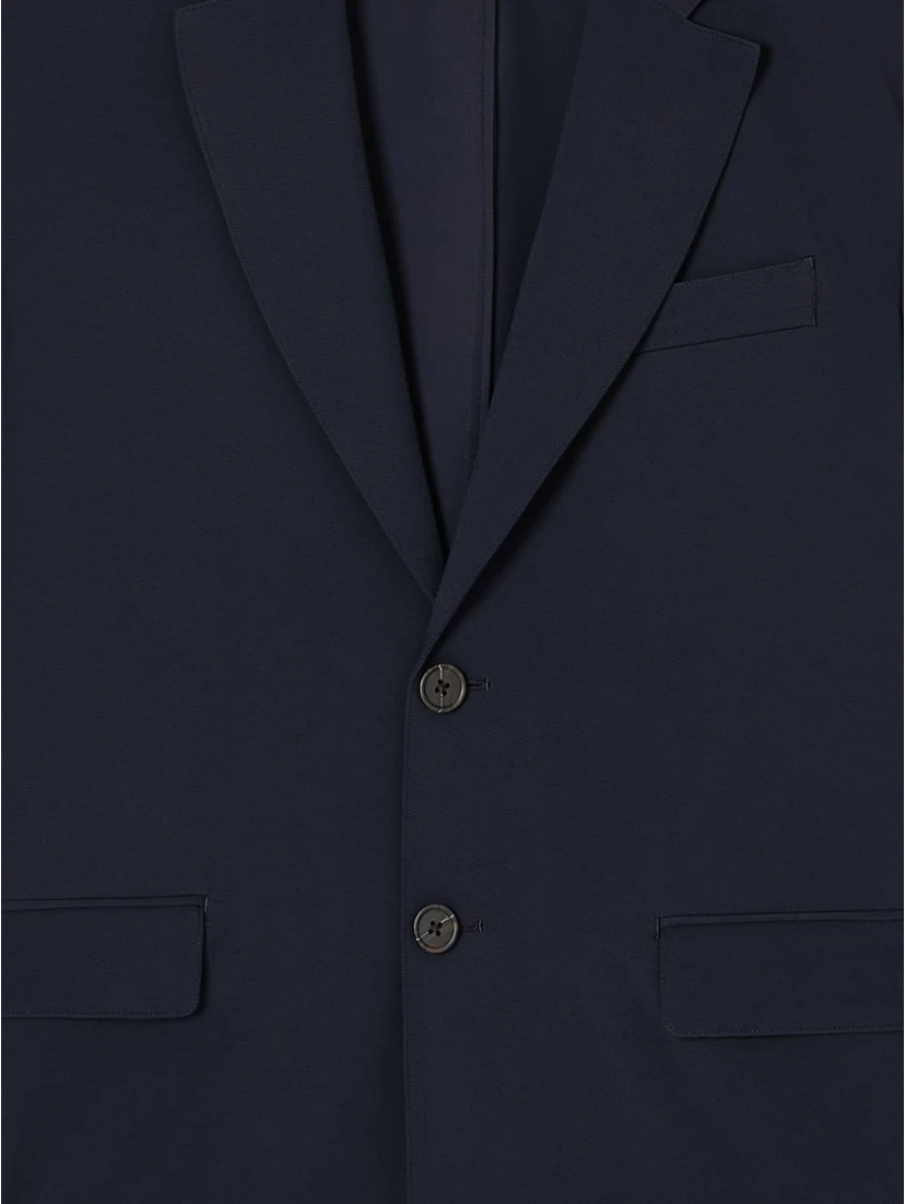 single-breasted blazer