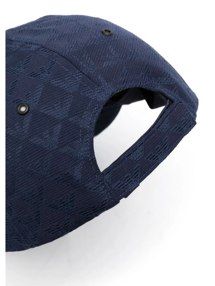 monogram-pattern baseball cap alternative