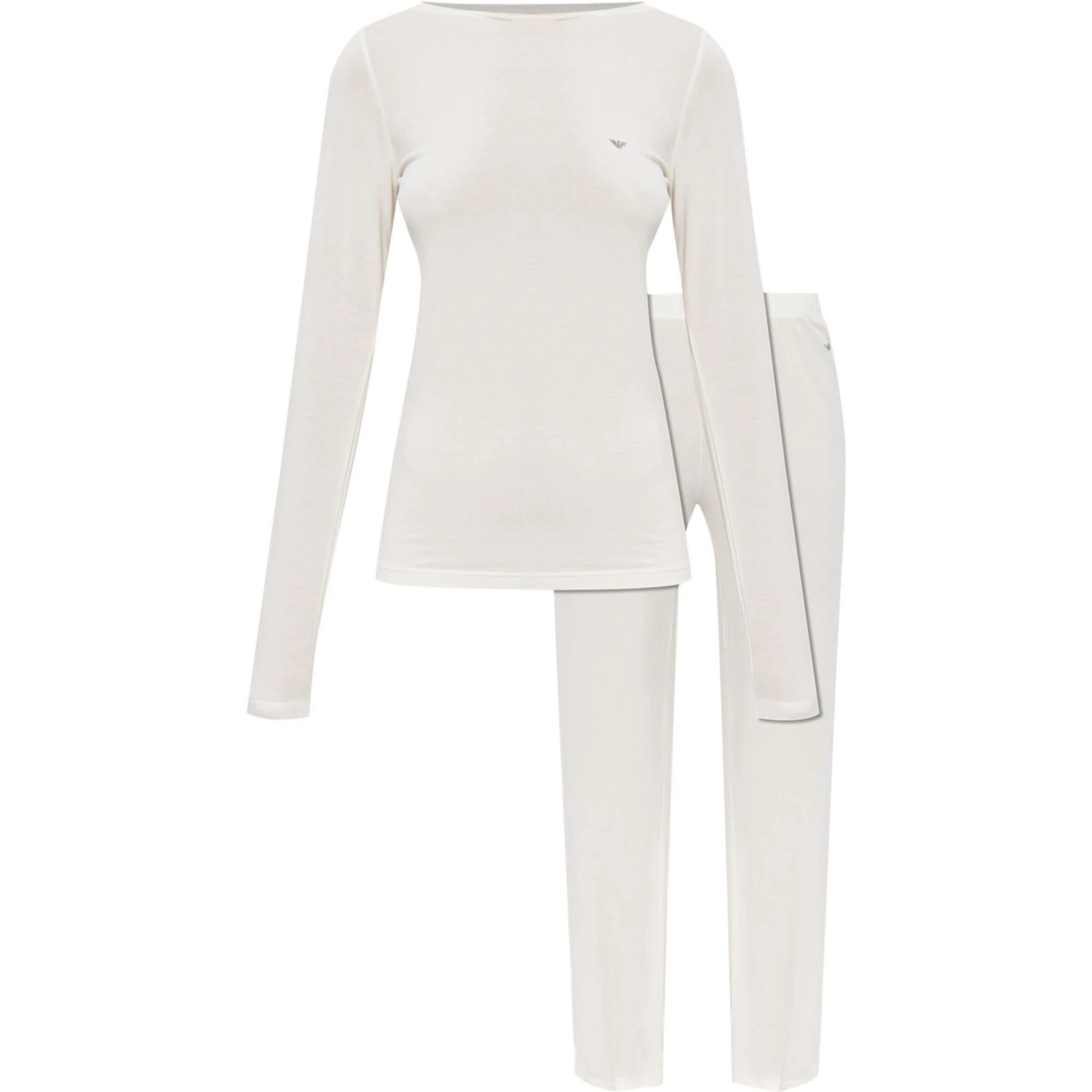 logo-detail pajama set