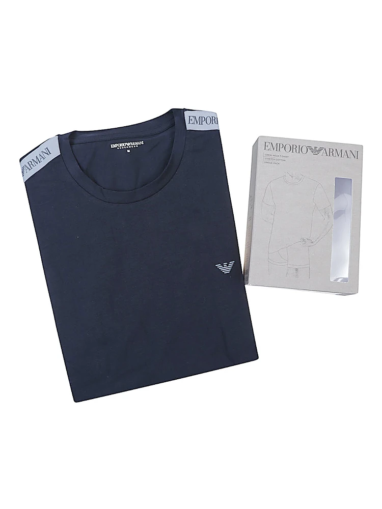 Crew neck T-Shirt with straight hem
