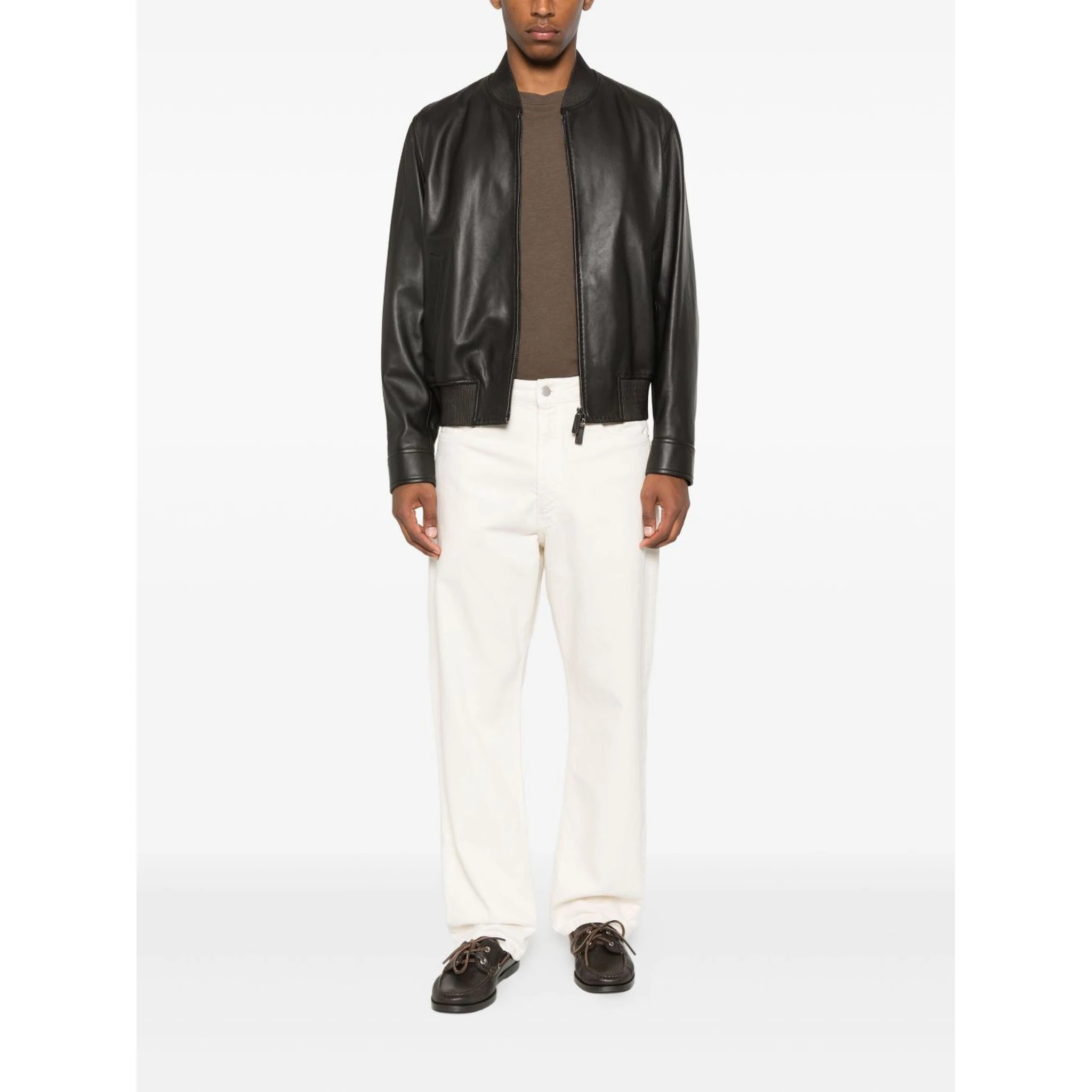 Emporio Armani Jackets Brown