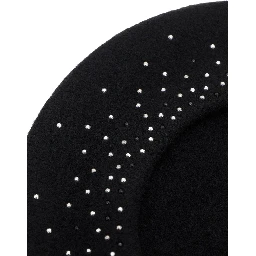 logo-embroidered beret