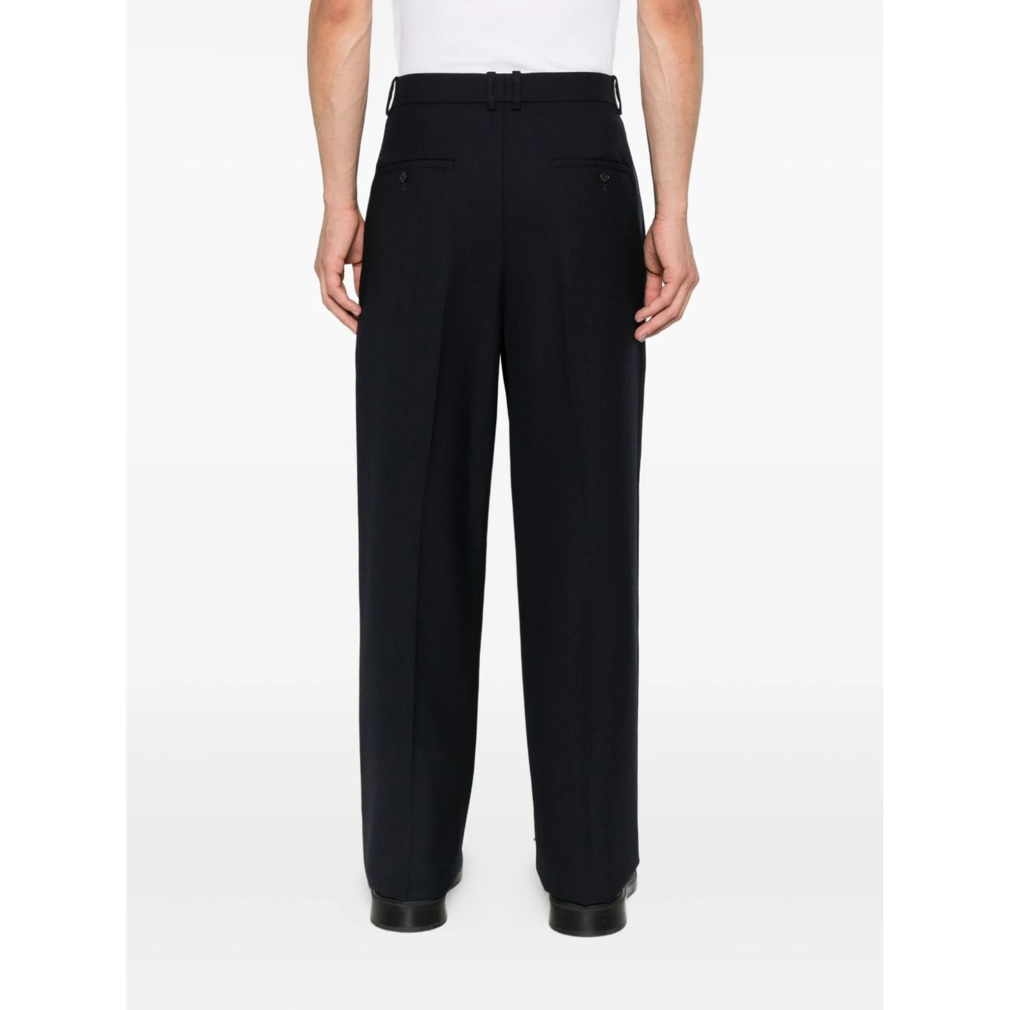 wool tailored trousers