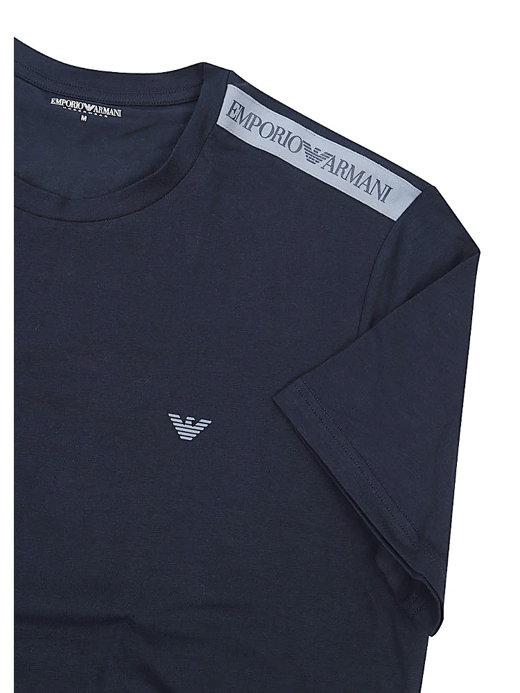 Crew neck T-Shirt with straight hem alternative