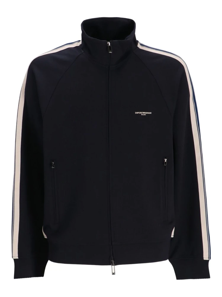 Emporio Armani Sweaters Blue