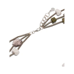 multistrand stone necklace