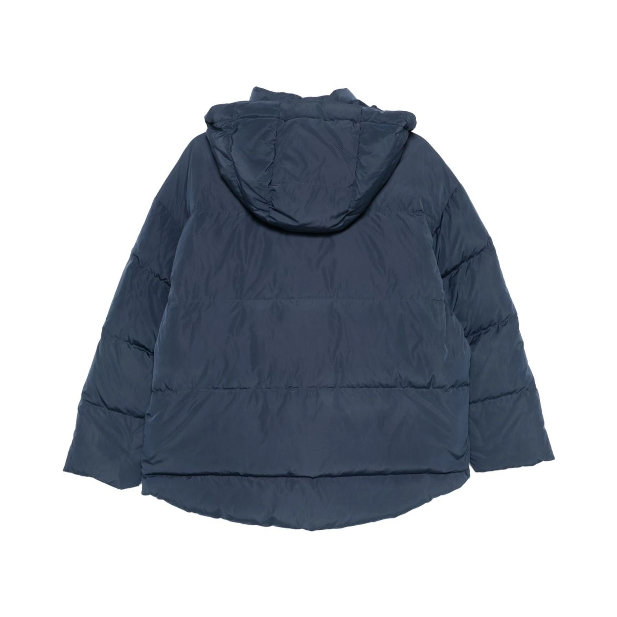 معطف مبطن بغطاء للرأس