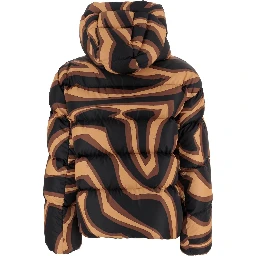 Hooded Patterned Jacket