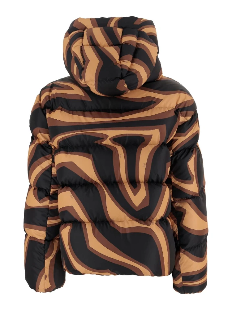 Hooded Patterned Jacket alternative